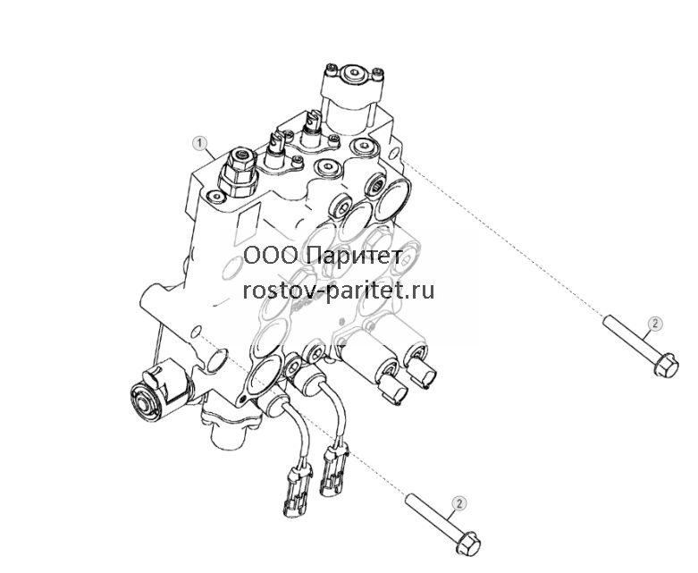 Распределитель погрузчика (ручное и ножное управление) - ST2535 203.jpg